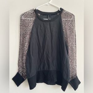 Joe's Jeans Floral Sweatshirt in Petite Fleur Print Size S